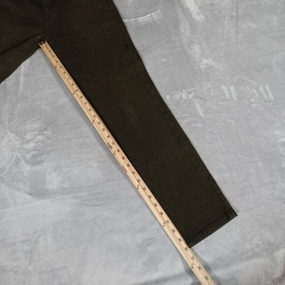 Shaping New Tomorrow Slim Fit Chino Pants Mens 32x32 (Fits 31x30) Green - Picture 7 of 9